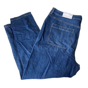 NWT American Eagle Women's Carpenter Mom Jeans Size 20 35W AE Super High Rise